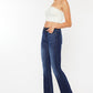 Mid Rise Flare Jeans