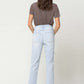 Super High Rise Distressed Crop Straight Jeans