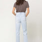 Super High Rise Distressed Crop Straight Jeans