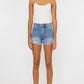 High Rise Denim Shorts