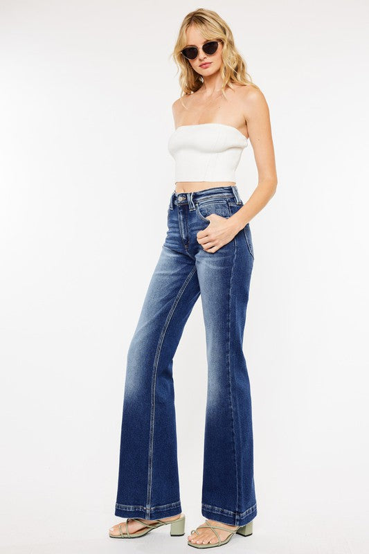 High Rise Flare Jeans