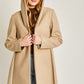 JQ Fleece Belted Hoodie Coat