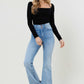 High Waisted Flare Jean