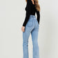 High Waisted Flare Jean