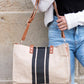 Canvas Stripe Tote