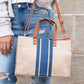 Canvas Stripe Tote