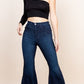 Flare Jean Bell Bottom Wide Leg Denim Pants