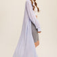 Long Button Down Shirt Maxi Dress