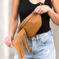 Removable Fringe Crossbody Sling