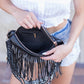 Removable Fringe Crossbody Sling