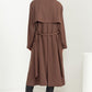 Keep Me Close Belted Women's Trench Coat