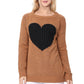 Cozy Heart Pullover Sweater