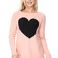 Cozy Heart Pullover Sweater