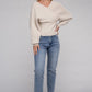 Cross Wrap Pullover Sweater