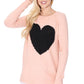 Cozy Heart Pullover Sweater