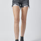 RISEN Full Size High Rise Distressed Denim Shorts