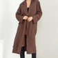 Keep Me Close Belted Women's Trench Coat