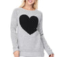 Cozy Heart Pullover Sweater