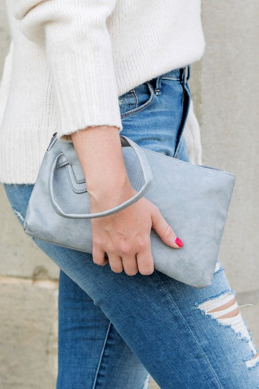 Gray clutch