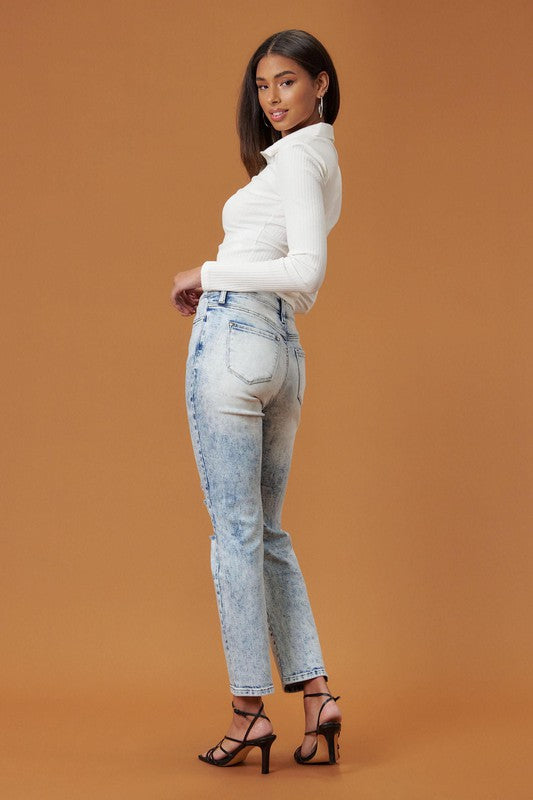 Woman in jeans