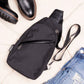 Black crossbody bag