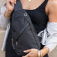 Black crossbody bag