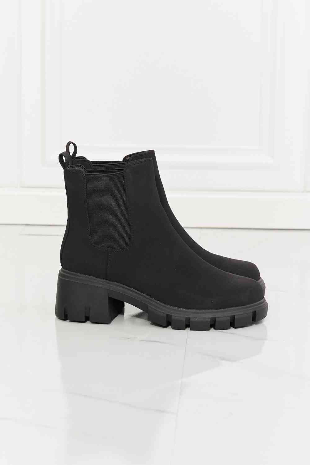 Lug Sole Chelsea Boots