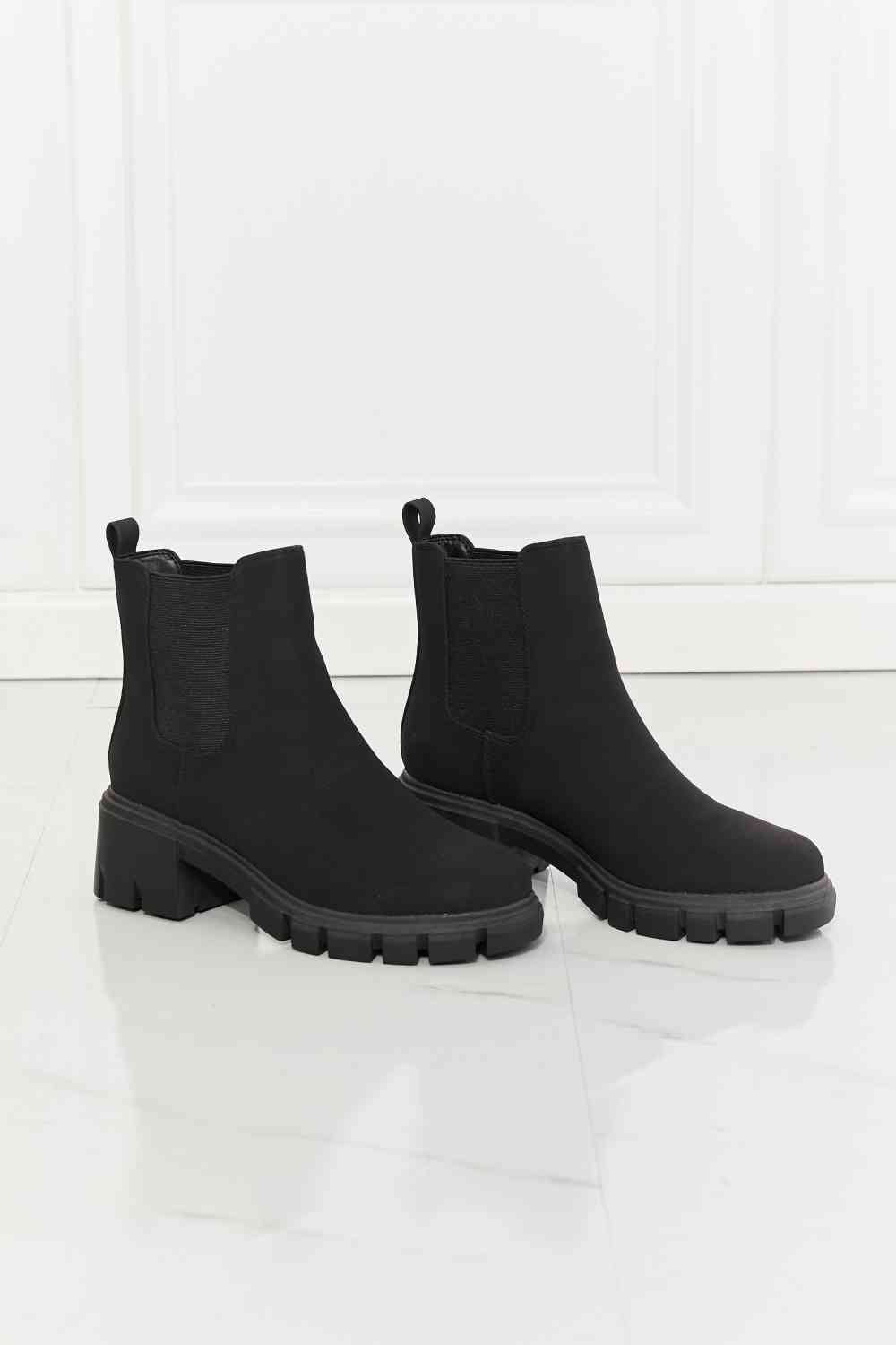 Lug Sole Chelsea Boots