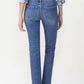 Midrise Slim Ankle Straight Jeans